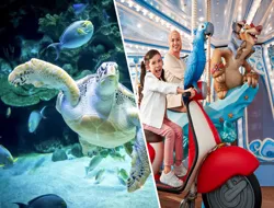 Combo (Save 4%): Aquaria KLCC + Genting SkyWorld Outdoor Theme Park Tickets